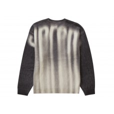 Supreme Blurred Logo Sweater Black
