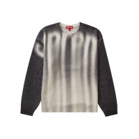Supreme Blurred Logo Sweater Black
