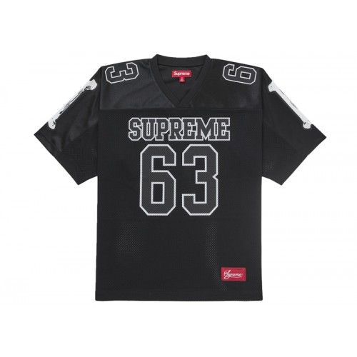 Supreme Bones Football Jersey Black