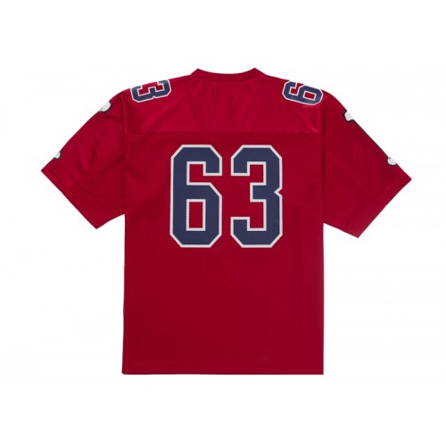 Supreme Bones Football Jersey Red