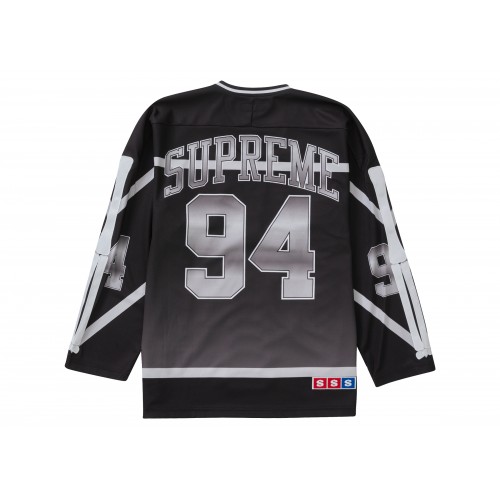 Оригинальный шмот Supreme Bones Hockey Jersey Black