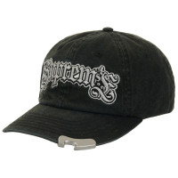 Supreme Bottle Opener 6-Panel Hat Black