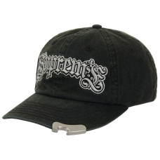 Supreme Bottle Opener 6-Panel Hat Black