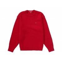 Supreme Bouclé Small Box Sweater Red