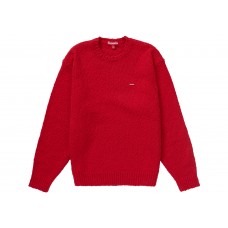 Supreme Bouclé Small Box Sweater Red