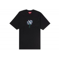 Supreme Bouquet S/S Top Black