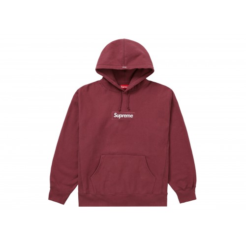 Оригинальный шмот Supreme Box Logo Hooded Sweatshirt (FW21) Plum