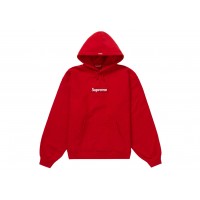 Supreme Box Logo Hooded Sweatshirt (FW23) Red