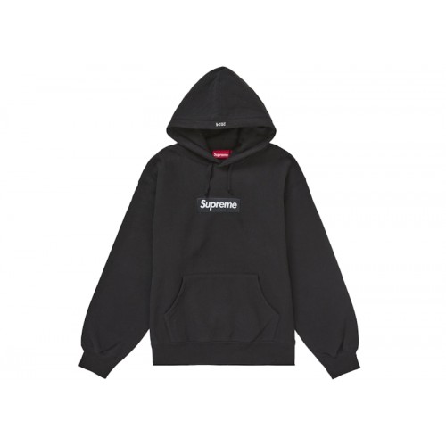Supreme Box Logo Hooded Sweatshirt (FW24) Black