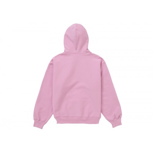 Supreme Box Logo Hooded Sweatshirt (FW24) Pink