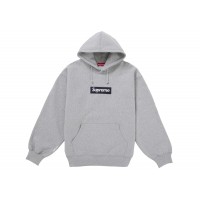 Supreme Box Logo Hooded Sweatshirt (FW25) Heather Grey