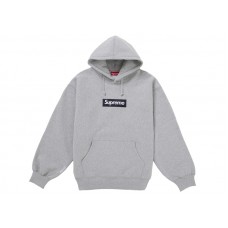 Supreme Box Logo Hooded Sweatshirt (FW25) Heather Grey