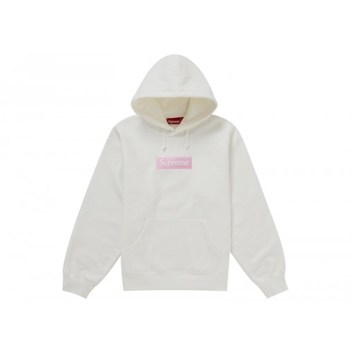 Supreme Box Logo Hooded Sweatshirt (FW25) White