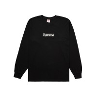 Supreme Box Logo L/S Tee Black