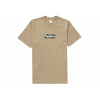 Supreme Box Logo Tee (FW23) Khaki