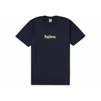 Supreme Box Logo Tee (FW23) Navy