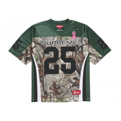 Supreme Breast Cancer Awareness Football Jersey Green