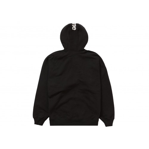 Оригинальный шмот Supreme Brim Zip Up Hooded Sweatshirt Black
