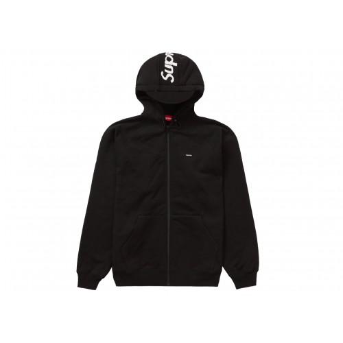 Оригинальный шмот Supreme Brim Zip Up Hooded Sweatshirt Black