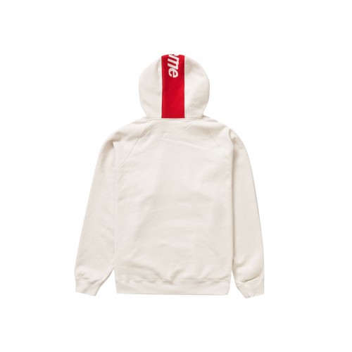 Оригинальный шмот Supreme Brim Zip Up Hooded Sweatshirt Stone