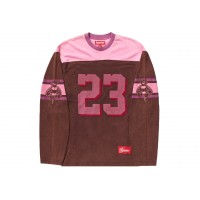 Supreme Bumblebee L/S Football Top Brown
