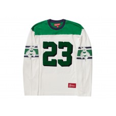 Supreme Bumblebee L/S Football Top White