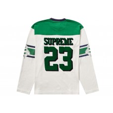 Supreme Bumblebee L/S Football Top White