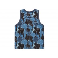 Supreme Camo Basketball Jersey Blue