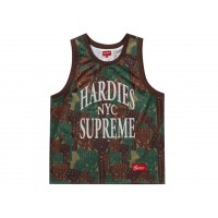 Supreme Camo Basketball Jersey Green