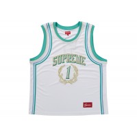 Supreme Campioni Basketball Jersey White