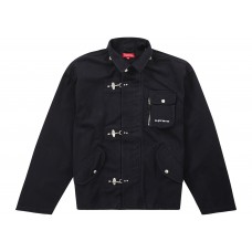 Supreme Canvas Clip Jacket Black
