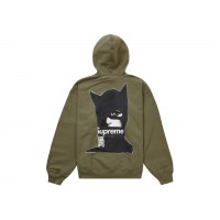 Supreme Catwoman Hooded Sweatshirt Light Olive