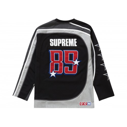 Оригинальный шмот Supreme CCM All Stars Hockey Jersey Black - 70см