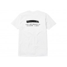 Supreme Chicago Box Logo Tee White
