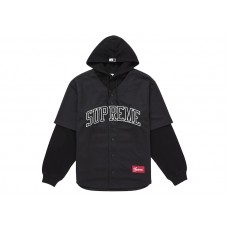Supreme Chicago White Sox Hooded Baseball Jersey Black