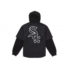 Supreme Chicago White Sox Hooded Baseball Jersey Black