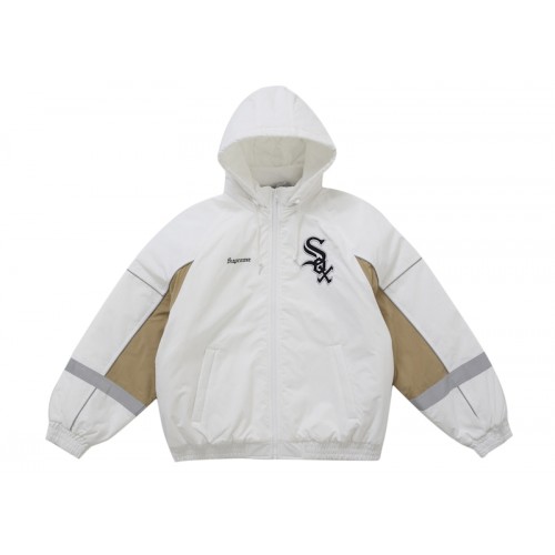 Supreme Chicago White Sox Stadium Jacket White