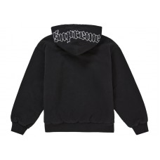 Supreme Chicago White Sox Zip Up Hooded Sweatshirt Black