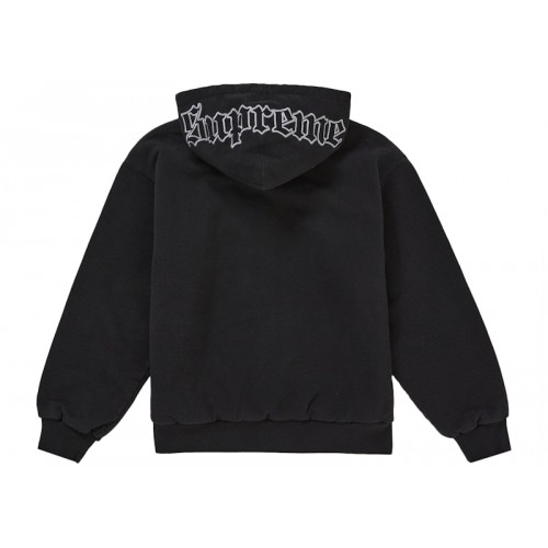 Supreme Chicago White Sox Zip Up Hooded Sweatshirt Black