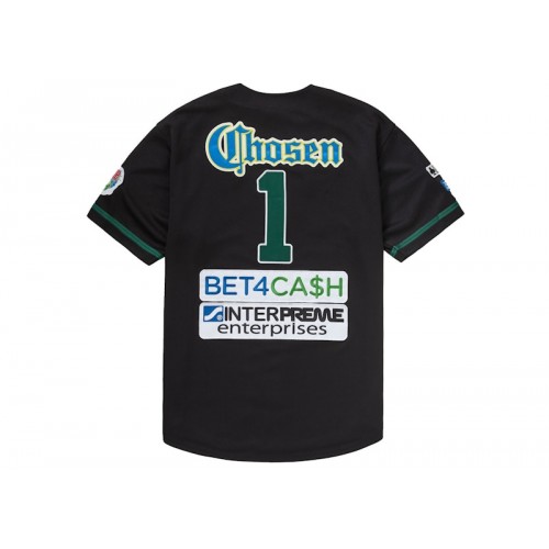 Оригинальный шмот Supreme Chosen One Baseball Jersey Black