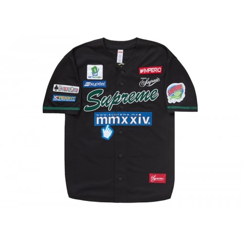 Оригинальный шмот Supreme Chosen One Baseball Jersey Black