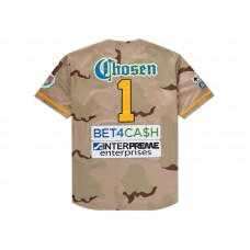 Supreme Chosen One Baseball Jersey Desert Camo