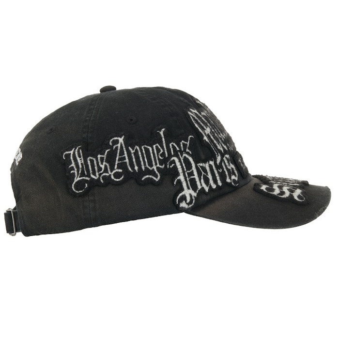 Кепка Supreme City Patches 6-Panel Hat Black Кепка Supreme City Patches 6-Panel Hat Black