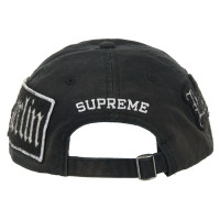 Supreme City Patches 6-Panel Hat Black