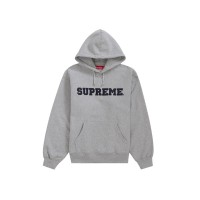 Supreme Collegiate Hooded Sweatshirt Heather Grey