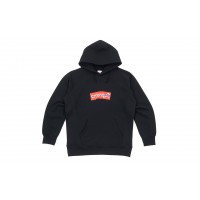 Supreme Comme Des Garcons SHIRT Box Logo Hooded Sweatshirt Black