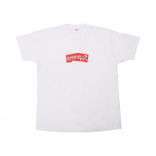 Оригинальный шмот Supreme Comme Des Garcons SHIRT Box Logo Tee White