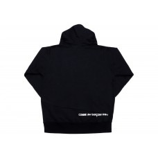 Supreme Comme des Garcons SHIRT Split Box Logo Hooded Sweatshirt Black