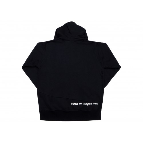 Оригинальный шмот Supreme Comme des Garcons SHIRT Split Box Logo Hooded Sweatshirt Black