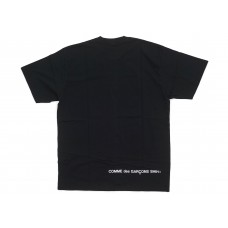 Supreme Comme des Garcons SHIRT Split Box Logo Tee Black